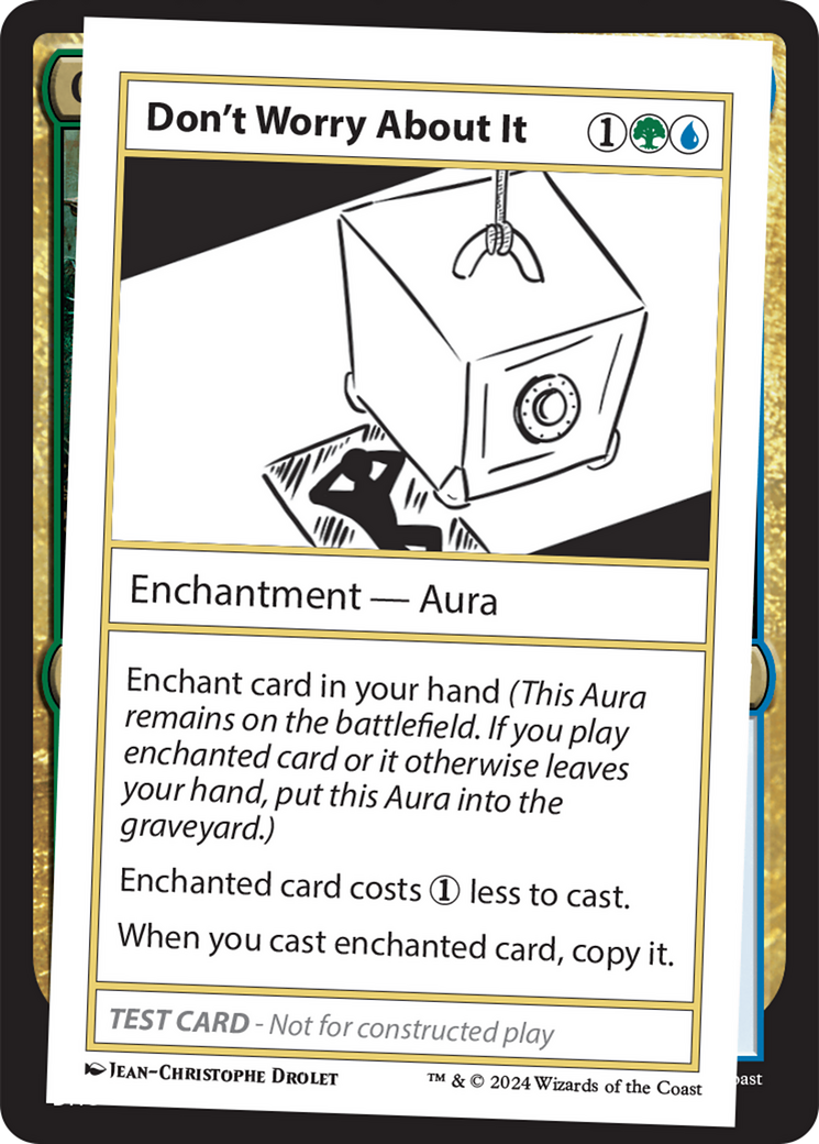 Don't Worry About It [Mystery Booster 2 Playtest Cards] | Good Games North