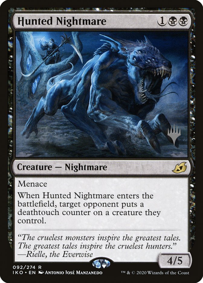Hunted Nightmare (Promo Pack) [Ikoria: Lair of Behemoths Promos] | Good Games North