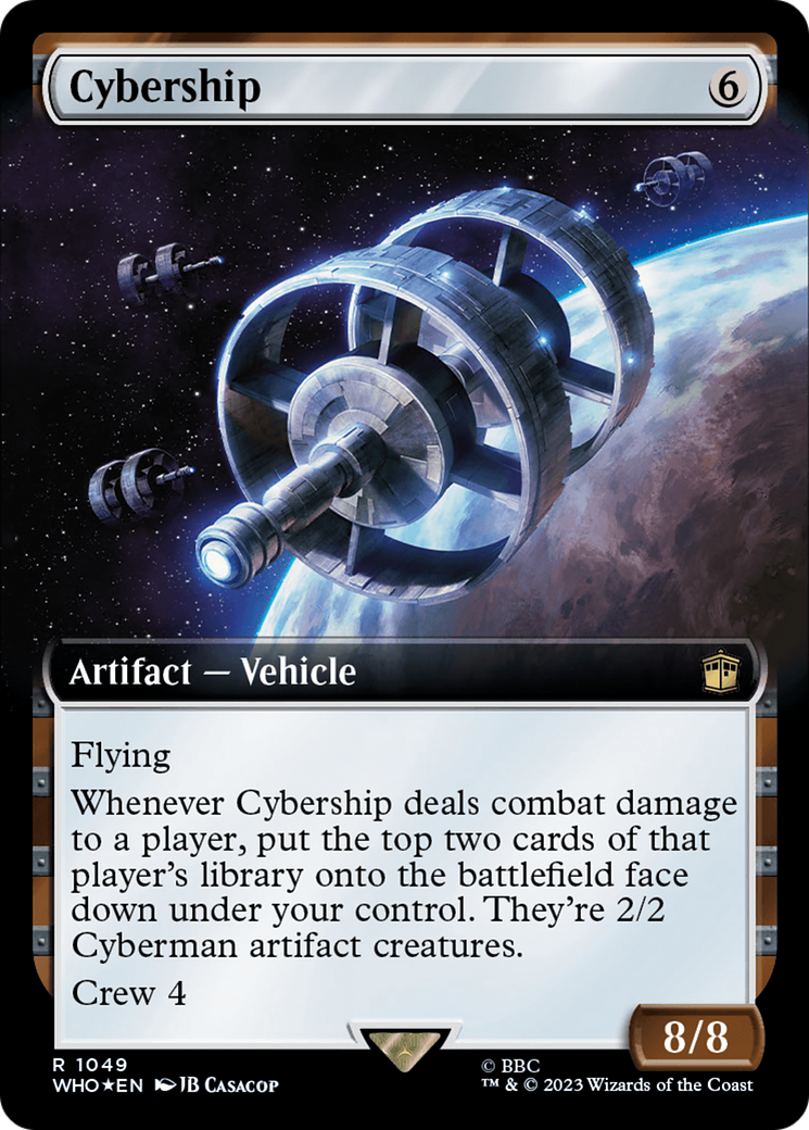 Cybership (Extended Art) (Surge Foil) [Doctor Who] | Good Games North