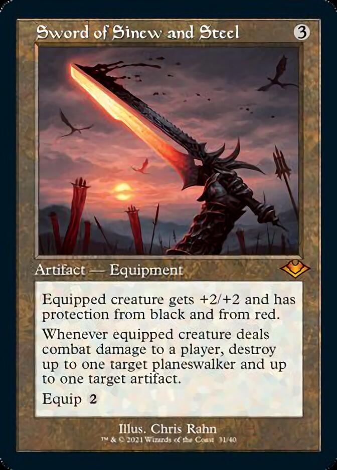Sword of Sinew and Steel (Retro) [Modern Horizons] | Good Games North