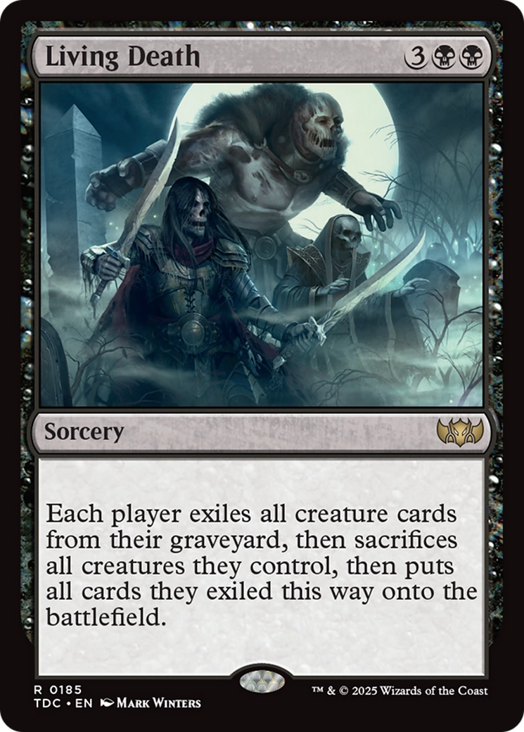 Living Death [Tarkir: Dragonstorm Commander] | Good Games North