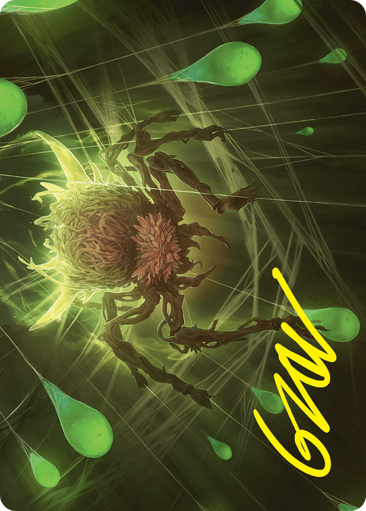 Spinner of Souls Art Card (13/54) (Gold-Stamped Signature) [Foundations Art Series] | Good Games North