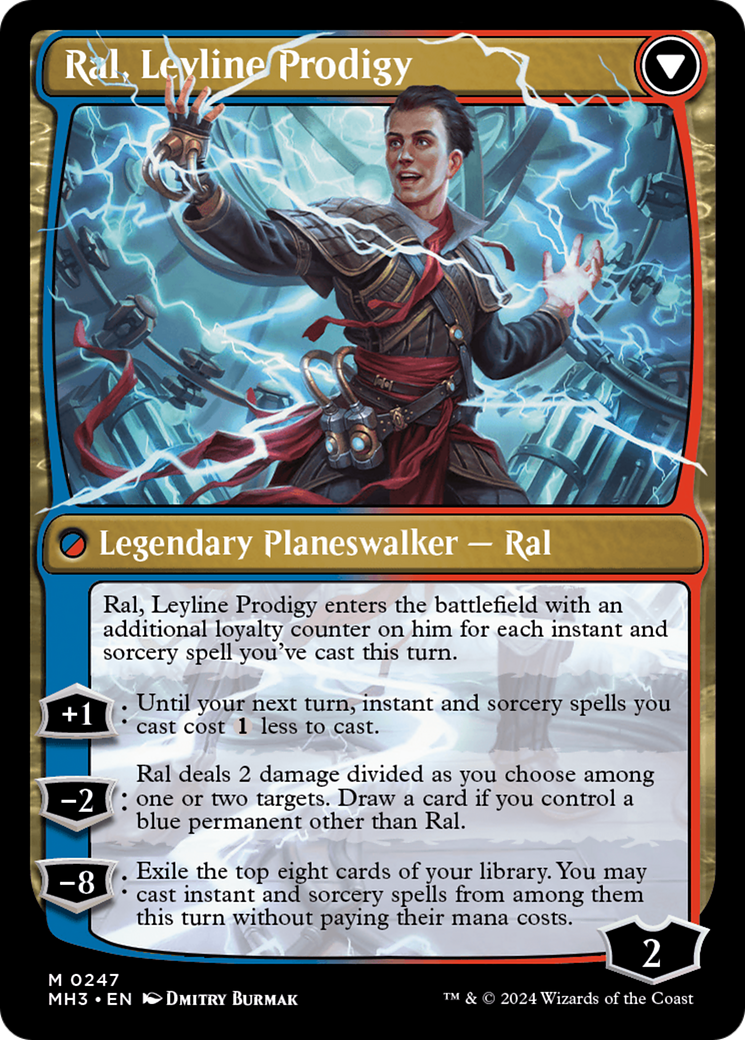 Ral, Monsoon Mage // Ral, Leyline Prodigy [Modern Horizons 3] | Good Games North