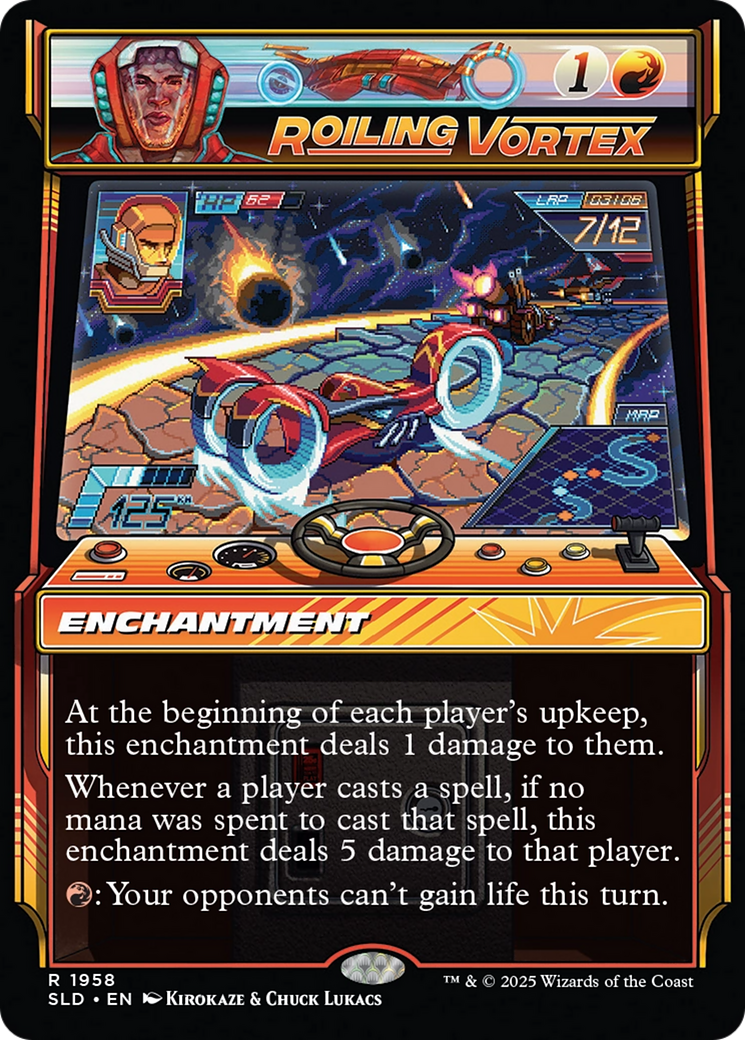 Roiling Vortex (Rainbow Foil) [Secret Lair Drop Series] | Good Games North