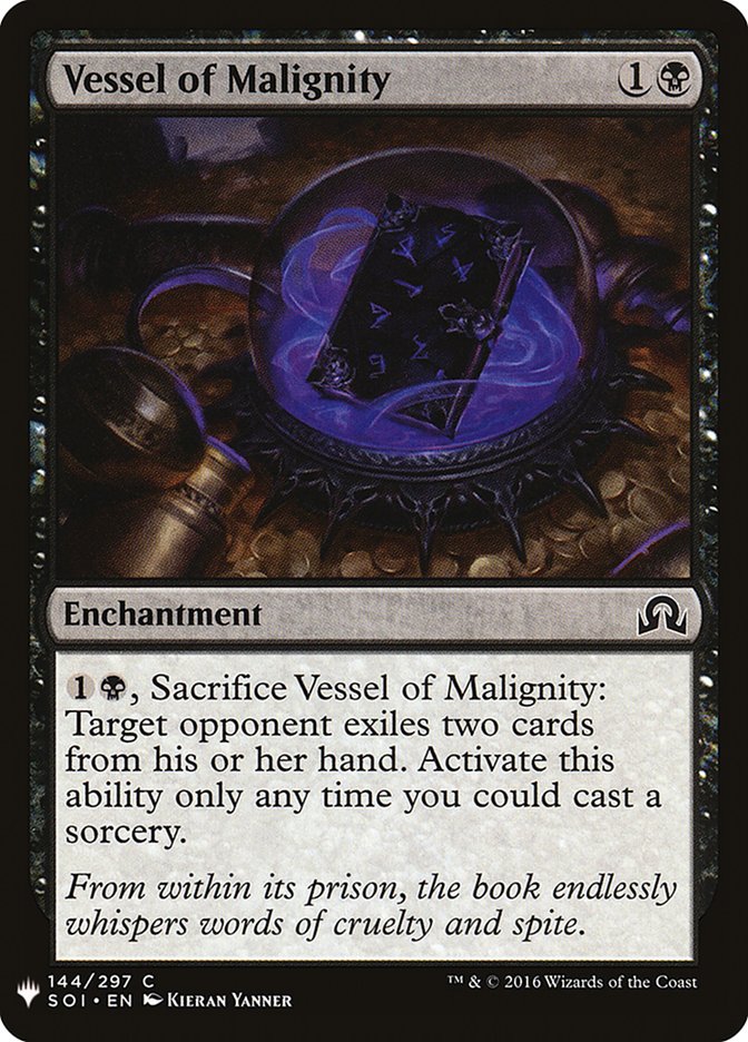 Vessel of Malignity [Mystery Booster] | Good Games North