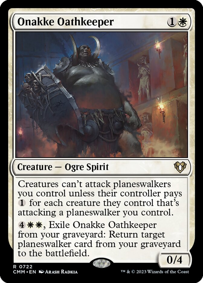 Onakke Oathkeeper 722/451 (Commander Masters)  | Good Games North