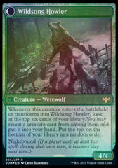 Howlpack Piper // Wildsong Howler [Innistrad: Crimson Vow Prerelease Promos] | Good Games North