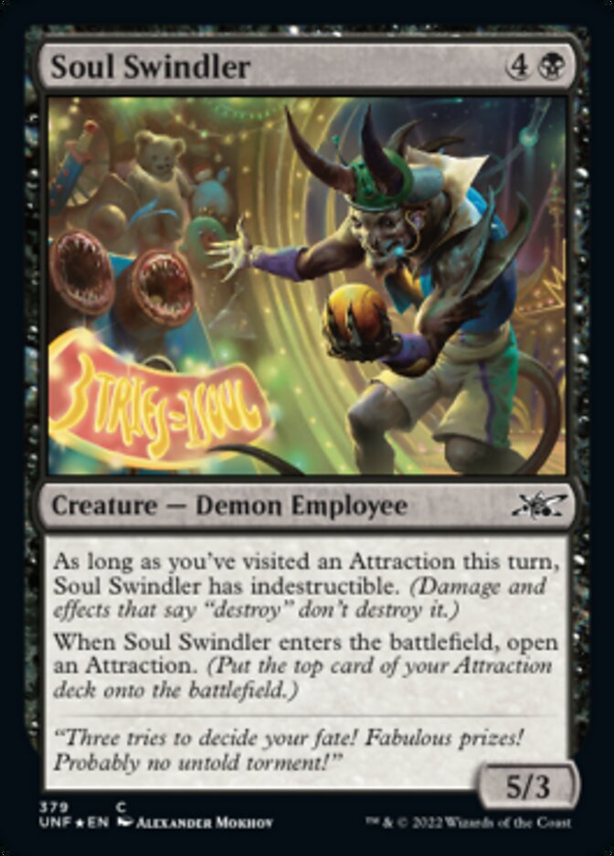 Soul Swindler (Galaxy Foil) [Unfinity] | Good Games North