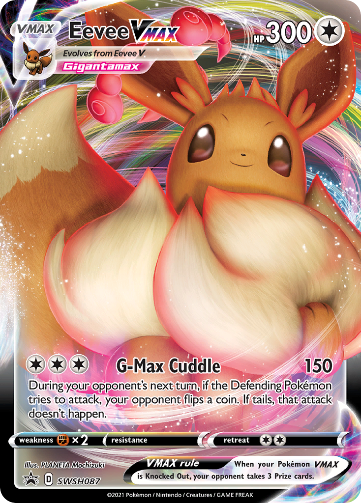 Eevee VMAX (SWSH087) [Sword & Shield: Black Star Promos] | Good Games North