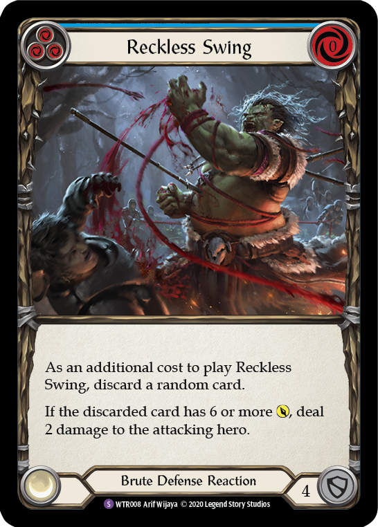 Reckless Swing [U-WTR008] (Welcome to Rathe Unlimited)  Unlimited Normal | Good Games North