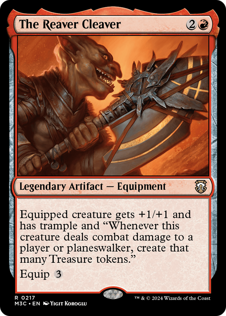 The Reaver Cleaver (Ripple Foil) [Modern Horizons 3 Commander] | Good Games North