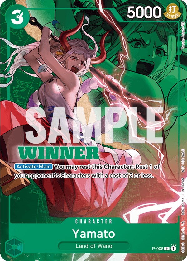 Yamato (P-008) (Winner Pack Vol. 1) [One Piece Promotion Cards] | Good Games North