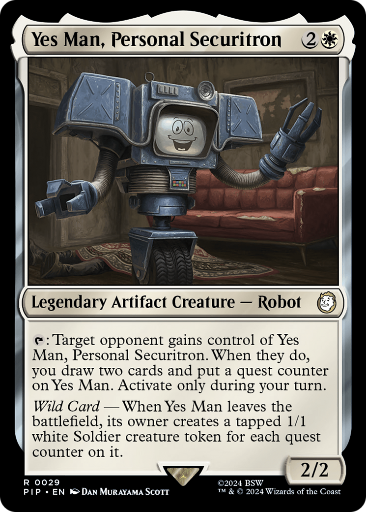 Yes Man, Personal Securitron [Fallout] | Good Games North