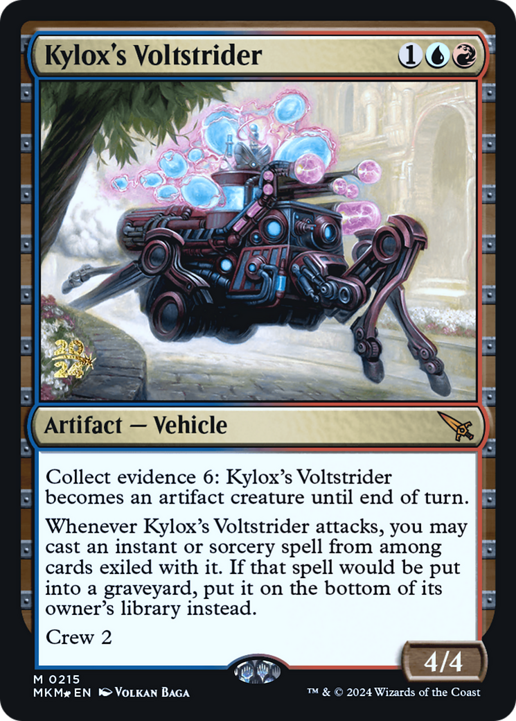 Kylox's Voltstrider [Murders at Karlov Manor Prerelease Promos] | Good Games North
