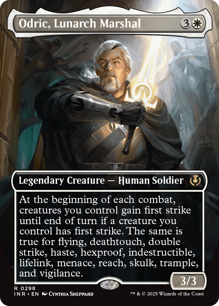 Odric, Lunarch Marshal (Borderless) [Innistrad Remastered] | Good Games North