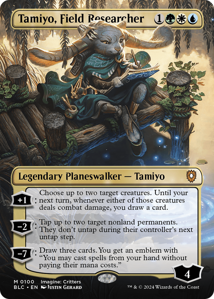 Tamiyo, Field Researcher (Borderless) [Bloomburrow Commander] | Good Games North