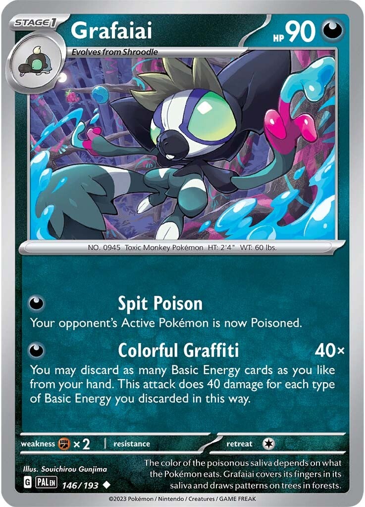 Grafaiai (146/193) [Scarlet & Violet: Paldea Evolved] | Good Games North