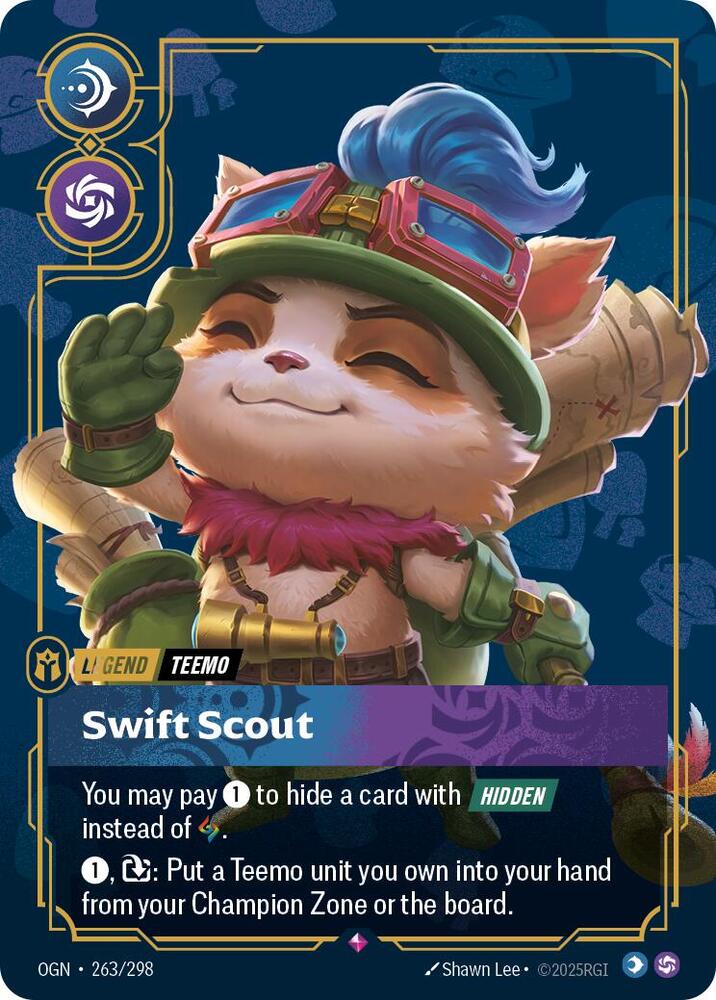 Teemo Swift Scout (Origins)  - Foil | Good Games North