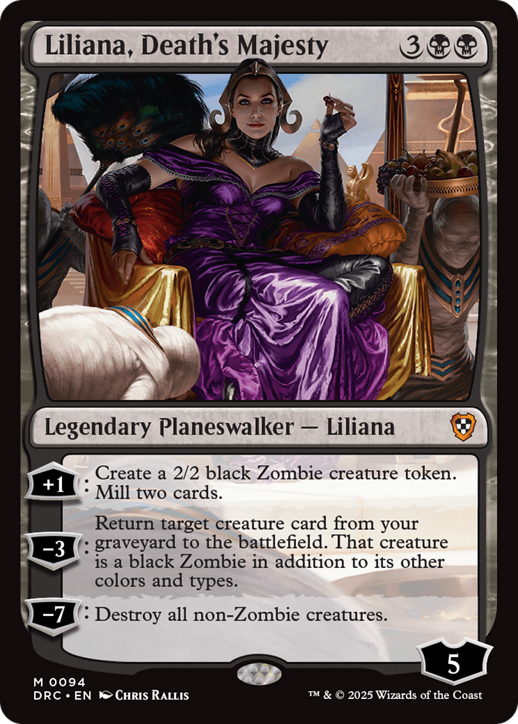 Liliana, Death's Majesty [Aetherdrift Commander] | Good Games North