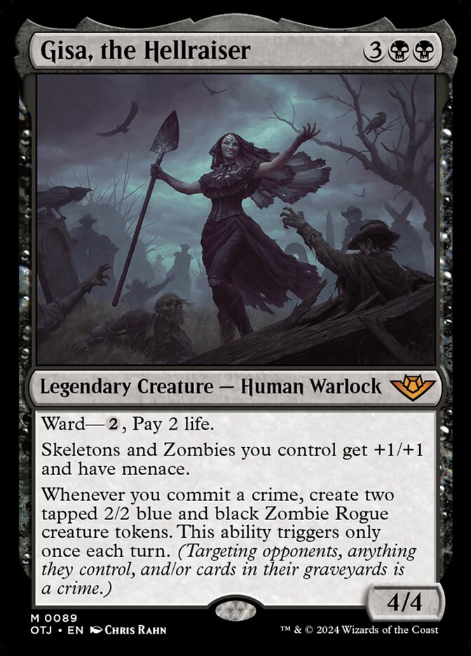 Gisa, the Hellraiser 89/286 (Outlaws of Thunder Junction)  - Foil | Good Games North