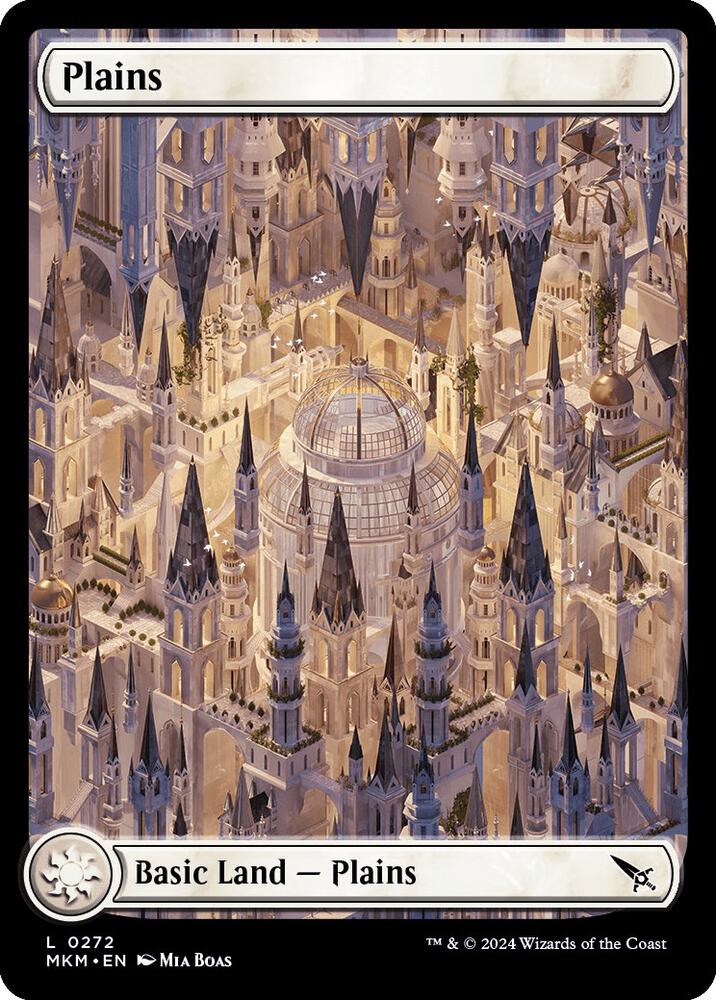 Plains 272 (Murders at Karlov Manor)  - Full Art Foil | Good Games North