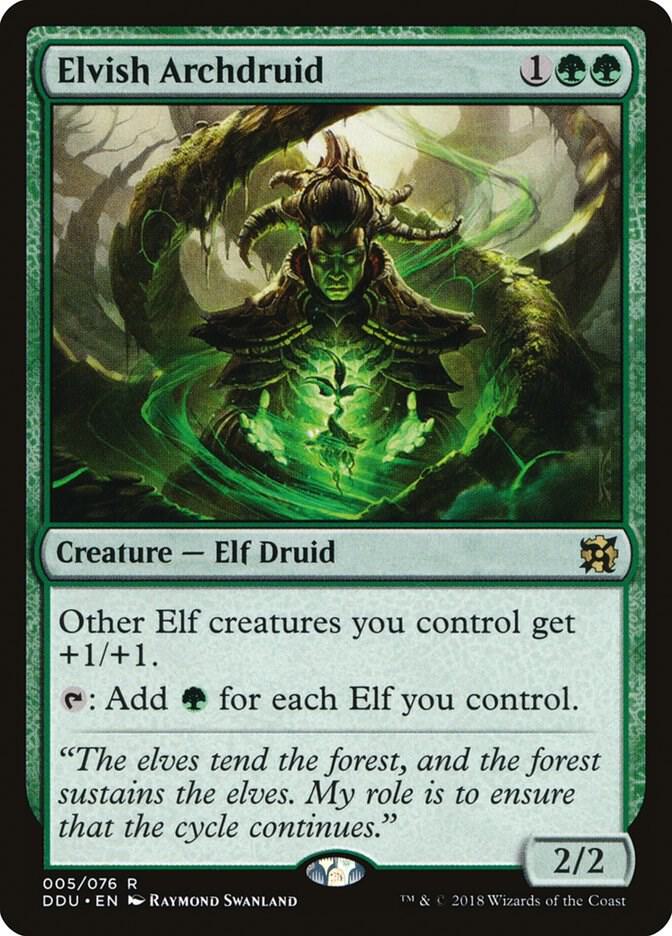 Elvish Archdruid (Duel Decks: Elves vs. Inventors)  | Good Games North