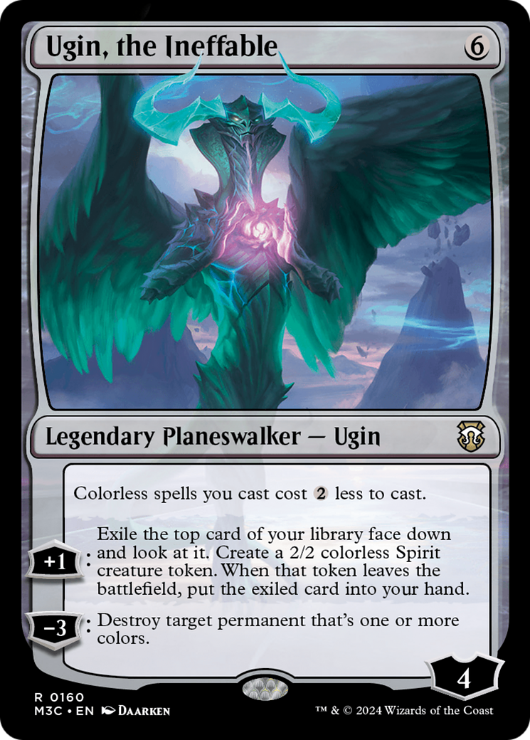 Ugin, the Ineffable (Ripple Foil) [Modern Horizons 3 Commander] | Good Games North