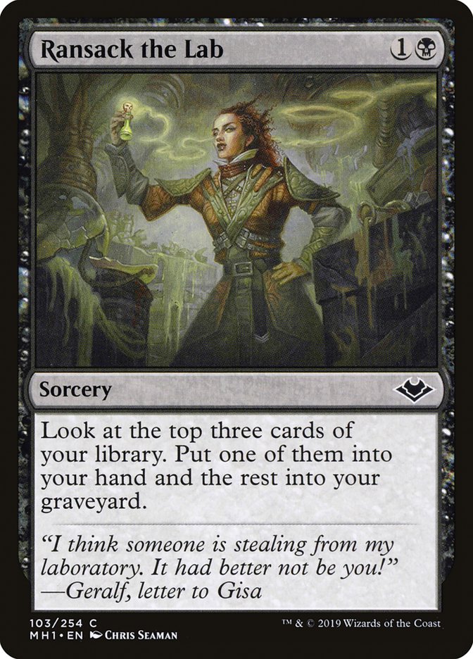Ransack the Lab [Modern Horizons] | Good Games North