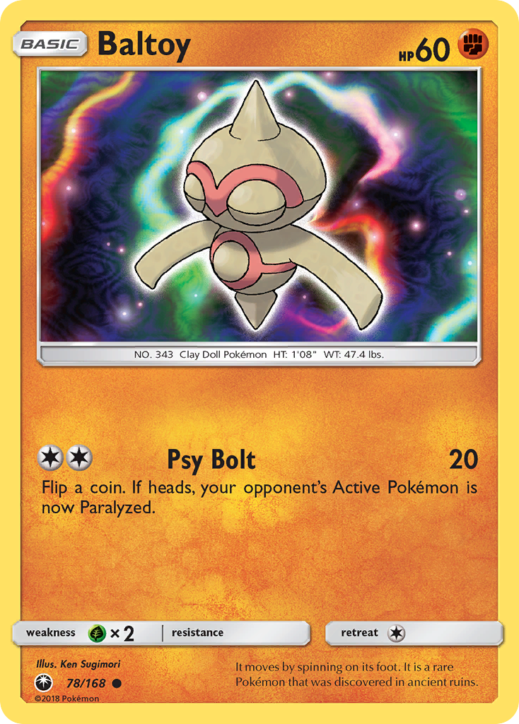 Baltoy (78/168) [Sun & Moon: Celestial Storm] | Good Games North