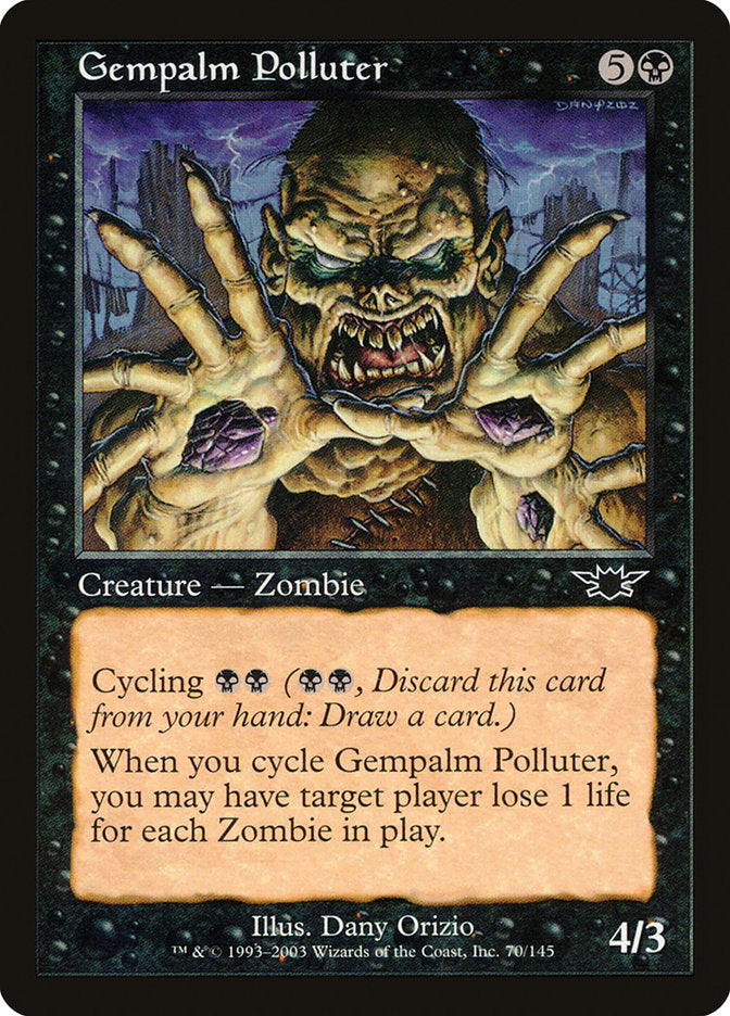 Gempalm Polluter (Legions)  - Foil | Good Games North