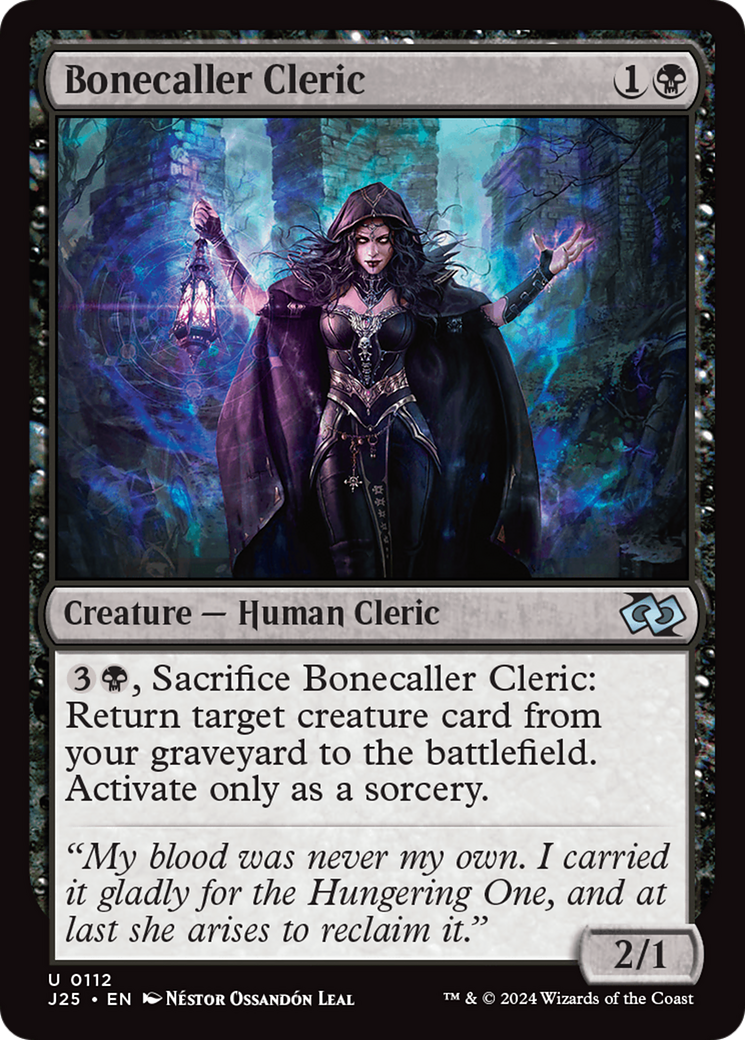Bonecaller Cleric [Foundations Jumpstart] | Good Games North