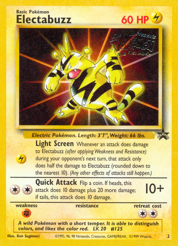 Electabuzz (2) [Wizards of the Coast: Black Star Promos] | Good Games North