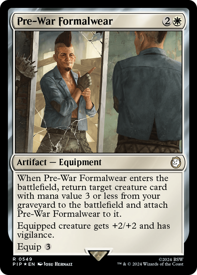 Pre-War Formalwear (Surge Foil) [Fallout] | Good Games North