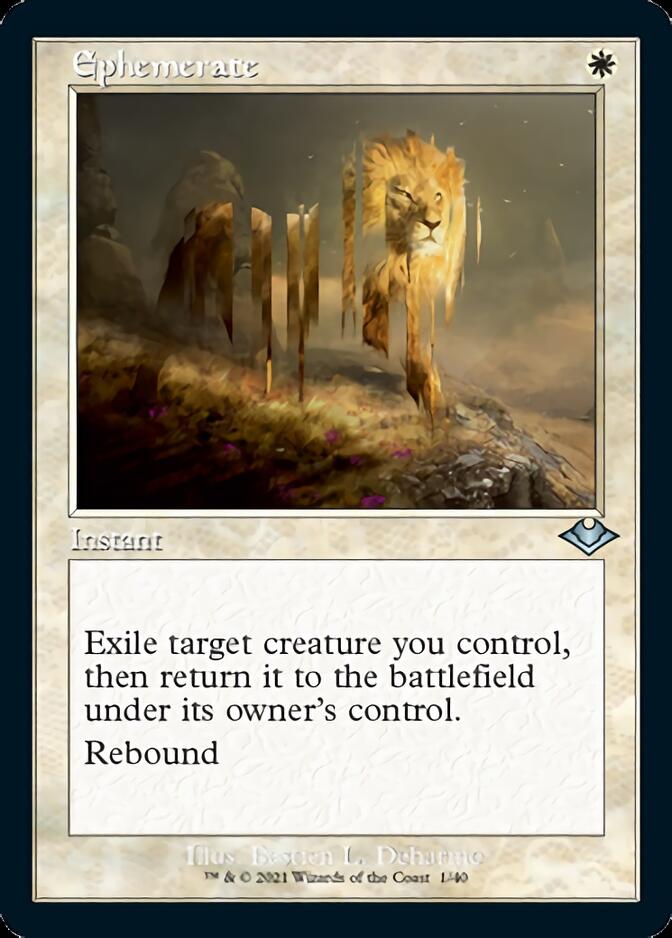 Ephemerate (Retro Foil Etched) [Modern Horizons] | Good Games North