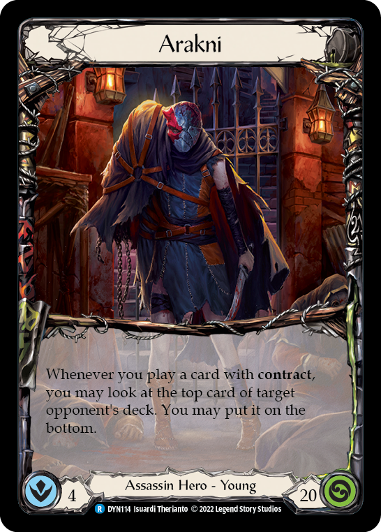 Arakni [DYN114] (Dynasty)  Rainbow Foil | Good Games North