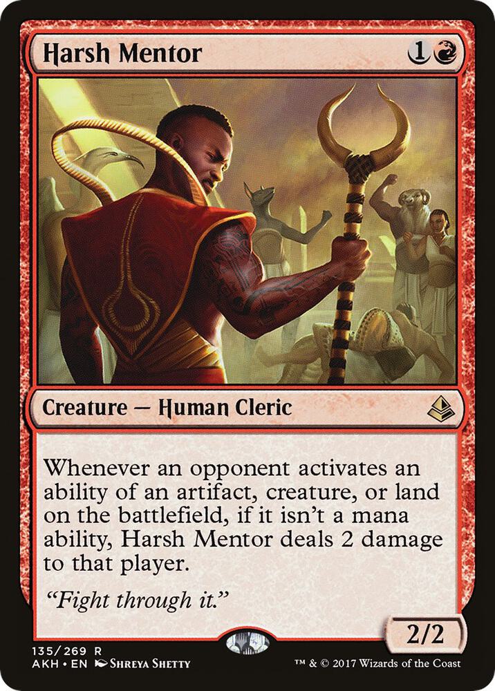 Harsh Mentor (Amonkhet)  - Foil | Good Games North