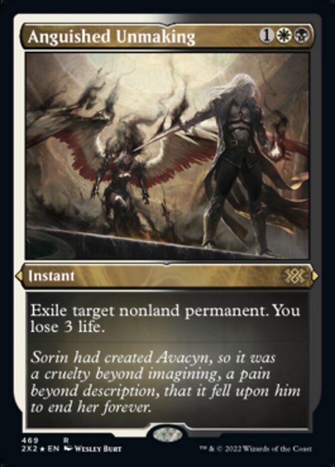 Anguished Unmaking (Foil Etched) [Double Masters 2022] | Good Games North