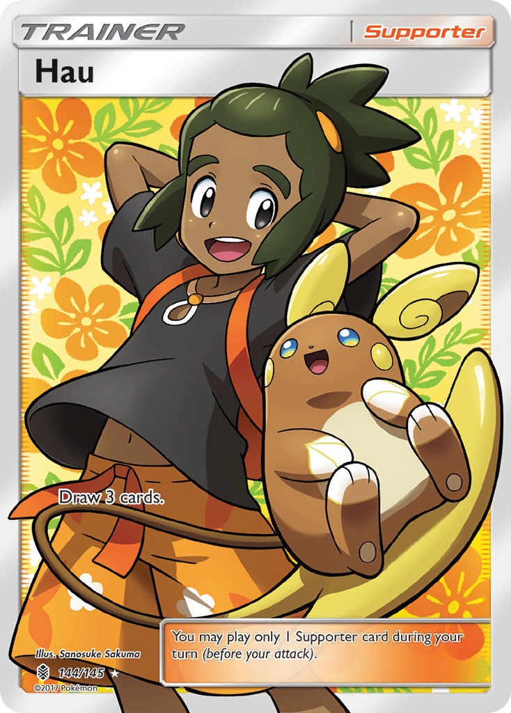 Hau (144/145) [Sun & Moon: Guardians Rising] | Good Games North