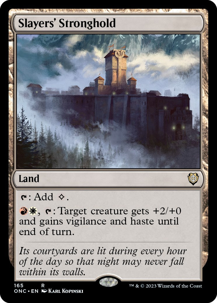 Slayers' Stronghold [Phyrexia: All Will Be One Commander] | Good Games North
