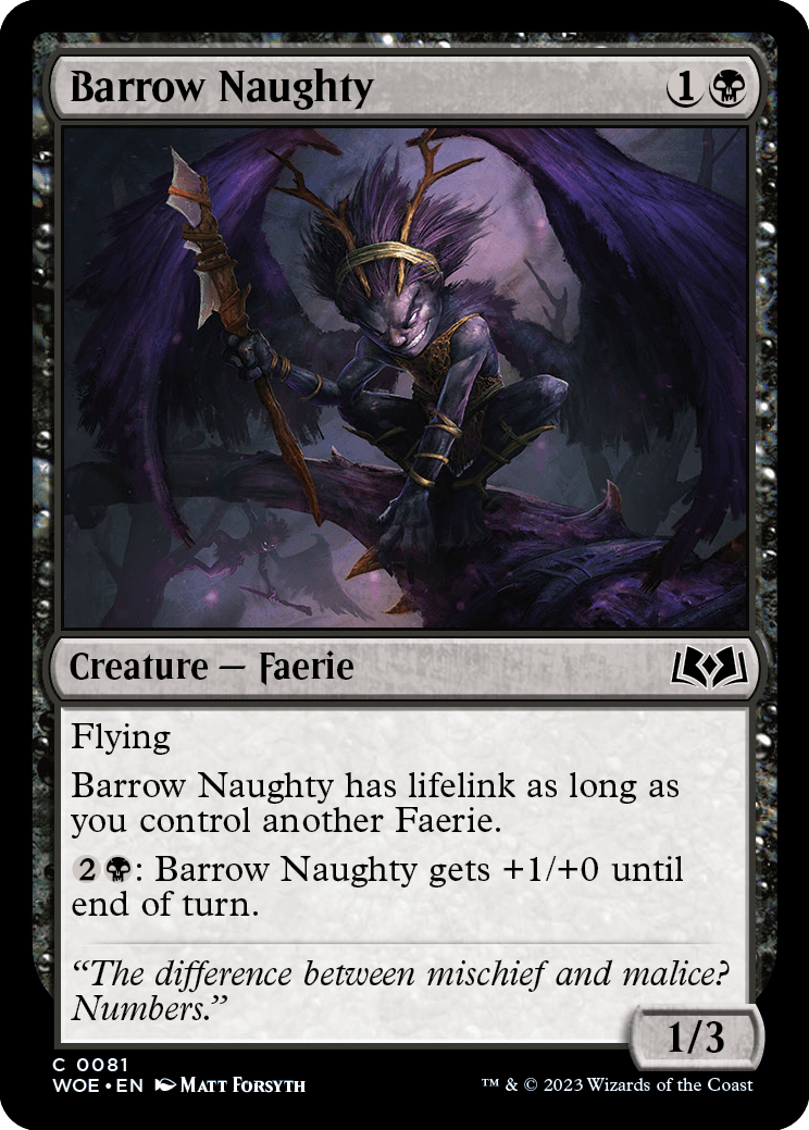 Barrow Naughty [Wilds of Eldraine] | Good Games North