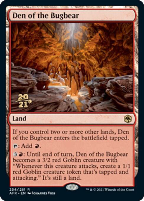 Den of the Bugbear (Prerelease Cards)  - Foil | Good Games North