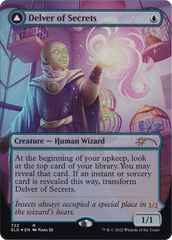 Delver of Secrets // Insectile Aberration (Borderless) [Secret Lair: From Cute to Brute] | Good Games North