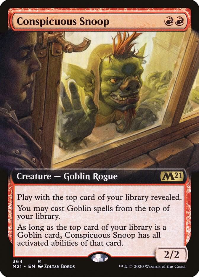 Conspicuous Snoop Extended Art (Core Set 2021)  | Good Games North