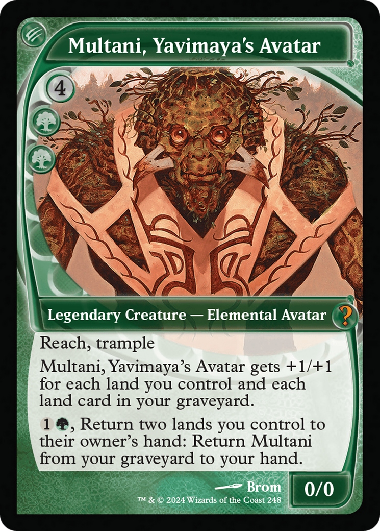 Multani, Yavimaya's Avatar (Future Sight) [Mystery Booster 2] | Good Games North