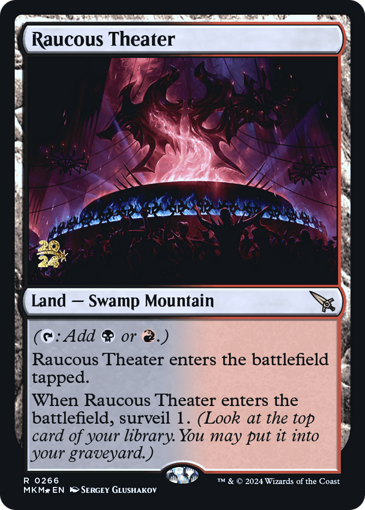 Raucous Theater [Murders at Karlov Manor Prerelease Promos] | Good Games North