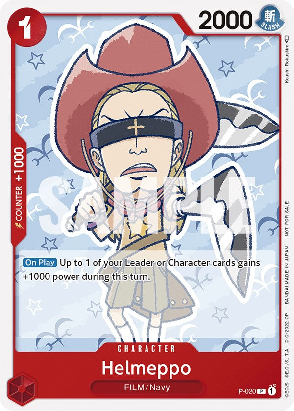 Helmeppo (One Piece Film Red) [One Piece Promotion Cards] | Good Games North