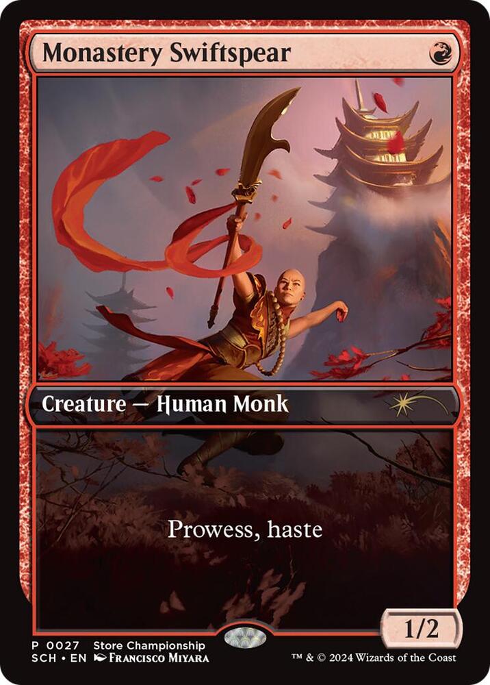 Monastery Swiftspear (Game Day & Store Championship Promos)  | Good Games North