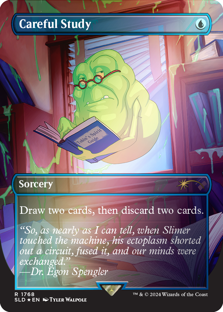 Careful Study (Rainbow Foil) [Secret Lair Drop Series] | Good Games North