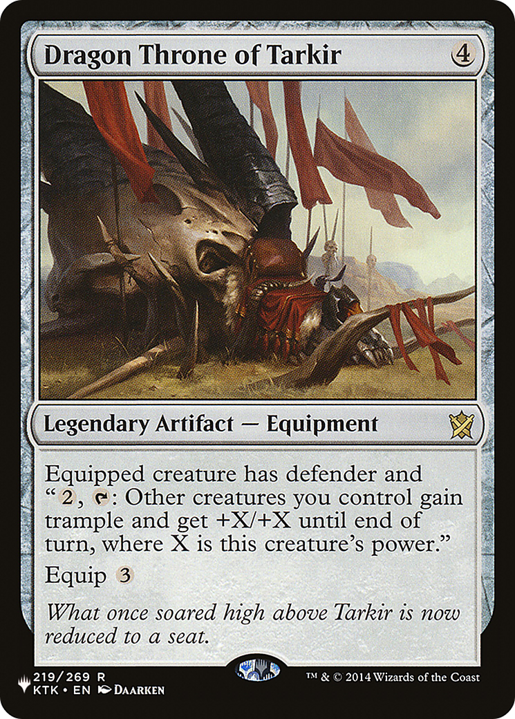 Dragon Throne of Tarkir [The List] | Good Games North
