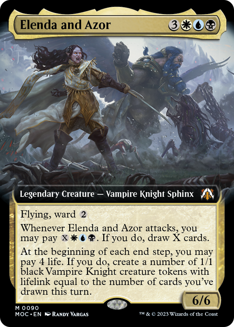 Elenda and Azor (Extended Art) [March of the Machine Commander] | Good Games North